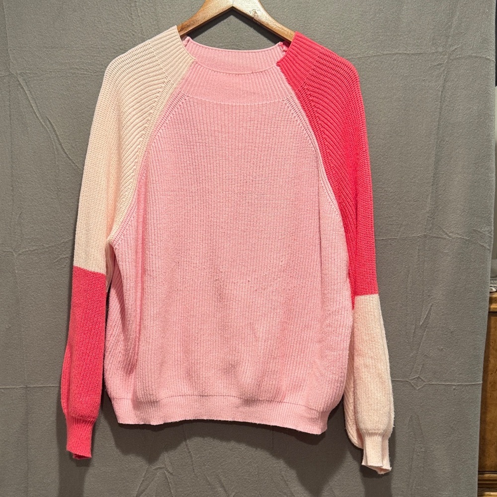 Pink Lily Multicolor Knit Sweater